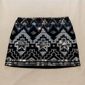 EXPRESS Sequin Skirt